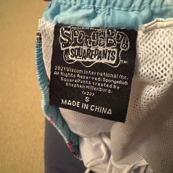 PACSUN SpongeBob Squarepants 17” Swim Trunks - Picture 9 of 10